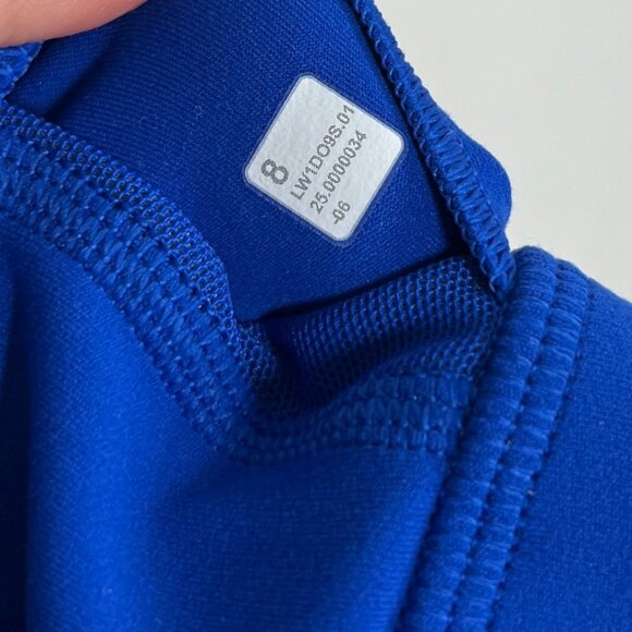 Lululemon NWT Align High-Neck Tank Top *Light Support Galactic Cobalt - Picture 7 of 8